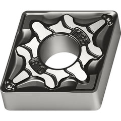 CNMG 431 Double-sided|G WPP30S, 1/64″ Corner Radius, 3/16″ Thick, 1/2″ Inscribed Circle, 80° Diamond, Turning Indexable Insert - Americas Industrial Supply