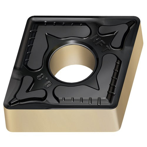 CNMG 432 Double-sided|G WS10, 1/32″ Corner Radius, 3/16″ Thick, 1/2″ Inscribed Circle, 80° Diamond, Turning Indexable Insert - Americas Industrial Supply