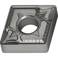 CNGG 431 Double-sided|G WS10, 1/64″ Corner Radius, 3/16″ Thick, 1/2″ Inscribed Circle, 80° Diamond, Turning Indexable Insert - Americas Industrial Supply
