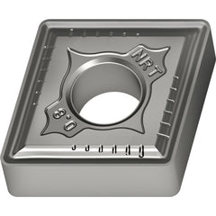 CNMG 432 G|Double-sided WS10, 1/32″ Corner Radius, 3/16″ Thick, 1/2″ Inscribed Circle, 80° Diamond, Turning Indexable Insert - Americas Industrial Supply