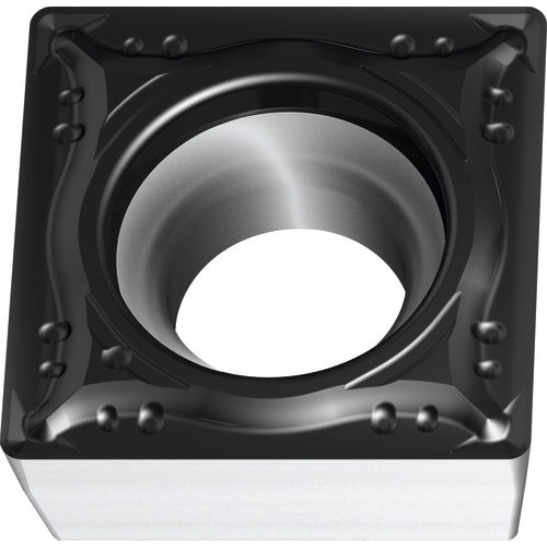 SCMT 432 Single-sided|T WKK10S, 1/32″ Corner Radius, 3/16″ Thick, 1/2″ Inscribed Circle, Square, Turning Indexable Insert - Americas Industrial Supply