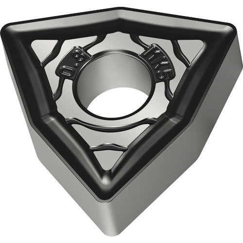 WNMG 432 Double-sided|G WKK10S, 1/32″ Corner Radius, 3/16″ Thick, 1/2″ Inscribed Circle, 80° Trigon, Turning Indexable Insert - Americas Industrial Supply