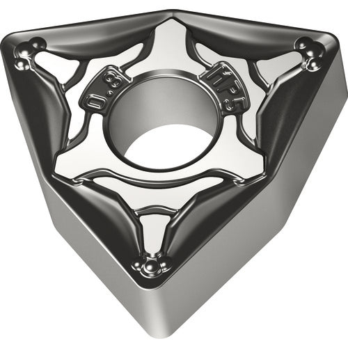WNMG 433 Double-sided|G WPP10S, 3/64″ Corner Radius, 3/16″ Thick, 1/2″ Inscribed Circle, 80° Trigon, Turning Indexable Insert - Americas Industrial Supply