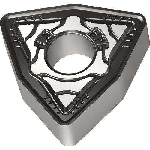 WNMG 432 G|Double-sided WPP05S, 1/32″ Corner Radius, 3/16″ Thick, 1/2″ Inscribed Circle, 80° Trigon, Turning Indexable Insert - Americas Industrial Supply