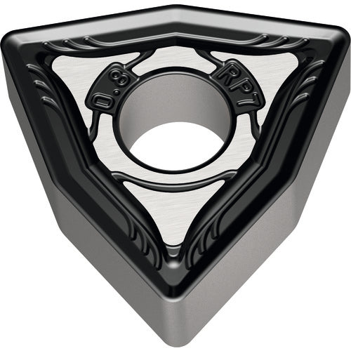 WNMG 432 Double-sided|G WPP20S, 1/32″ Corner Radius, 3/16″ Thick, 1/2″ Inscribed Circle, 80° Trigon, Turning Indexable Insert - Americas Industrial Supply