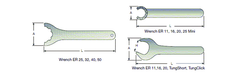 WRENCH ER11 MINI ACCESSORIES - Americas Industrial Supply