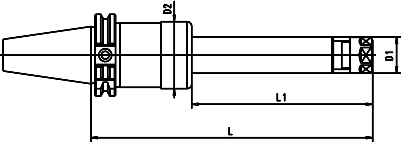 CAT 50 x PG 32 x 4.3 H CAT powRgrip Toolholder - Americas Industrial Supply