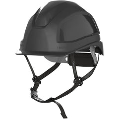 XP450AE - Black - Non-Vented - Short Brim - with 4-Pt Chin Strap