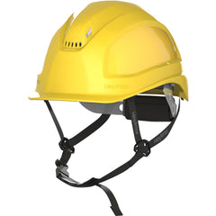 XP450A - Yellow - Vented - Short Brim - with 4-Pt Chin Strap