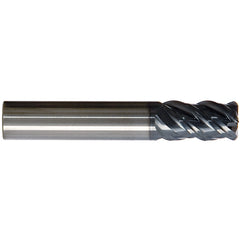 ‎3/4 End Mill 4FL .040R TA - Z-CARB HTA 3/4x3/4x1-1/2x4 - Exact Industrial Supply