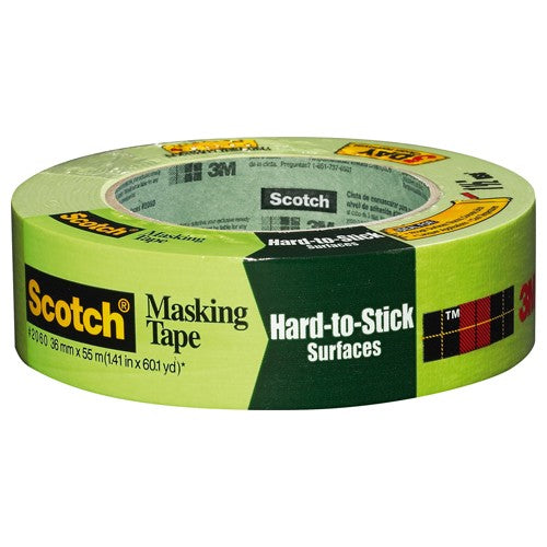 ‎Scotch Rough Surface Painter's Tape 2060-36AP 1.41″ × 60.1 yd (36mm × 55m) - Americas Industrial Supply