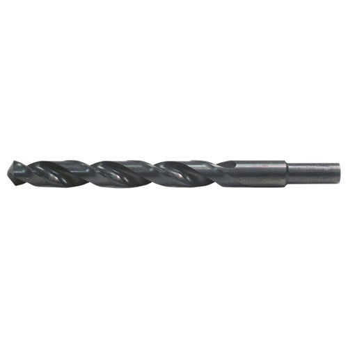 13/32 RHS / RHC HSS 118 Degree Radial Point General Purpose Jobber Length Drill - Steam Oxide - Exact Industrial Supply