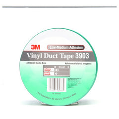 3M Vinyl Duct Tape 3903 Green 2″ × 50 yd 6.5 mil 2 Individually Wrapped Conveniently Packaged - Americas Industrial Supply