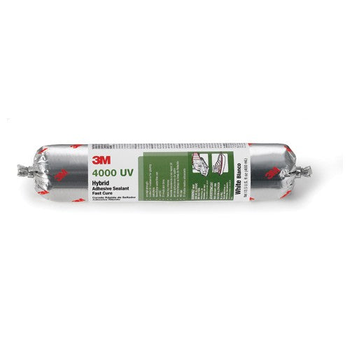 3M Marine Adhesive Sealant 4000 UV Pn06586 White 400 ml Sausage Pack - Americas Industrial Supply