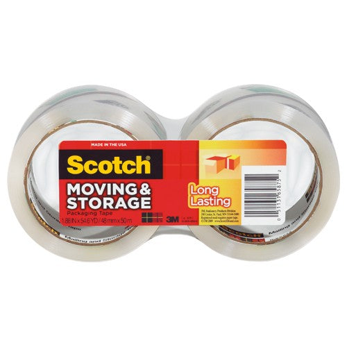 ‎Scotch Storage Packaging Tape 3650-2 1.88″ × 54.6 yd (48 mm × 50 m) - Americas Industrial Supply