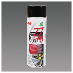 3M Super 77 CA Multipurpose Spray Adhesive Low VOC <25% Clear 24 fl oz Can (Net Wt 18.0 oz) - Americas Industrial Supply