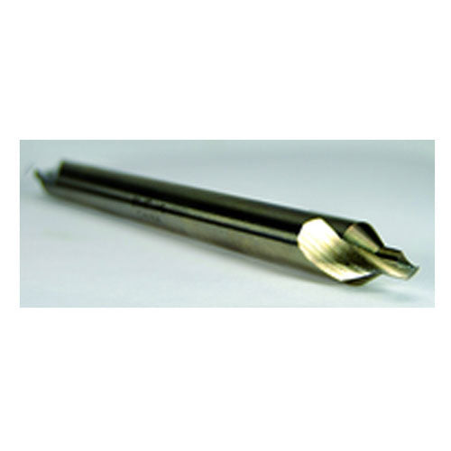 #1 × 3″ OAL 60 Degree HSS Plain Combined Drill and Countersink Bright Series/List #1499 - Americas Industrial Supply