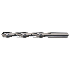 #77 RHS / RHC HSS 118 Degree Radial Point Slow Spiral Jobber Drill - Bright - Exact Industrial Supply