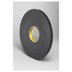 1/2X72 YDS 4929 BLACK 3M VHB TAPE - Americas Industrial Supply