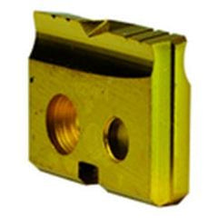 15mm Dia - Series 0 - 1/8" Thickness - CO - TiN Coated - T-A Drill Insert - Americas Industrial Supply