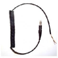 ML1A PELTOR HAEASET CURLY CABLE - Americas Industrial Supply
