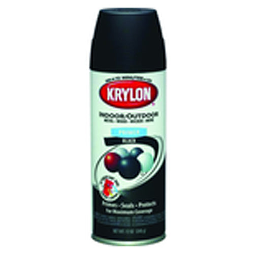 16oz Black Krylon Primer - Americas Industrial Supply