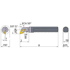 C-SDQCL-102 BORING BAR