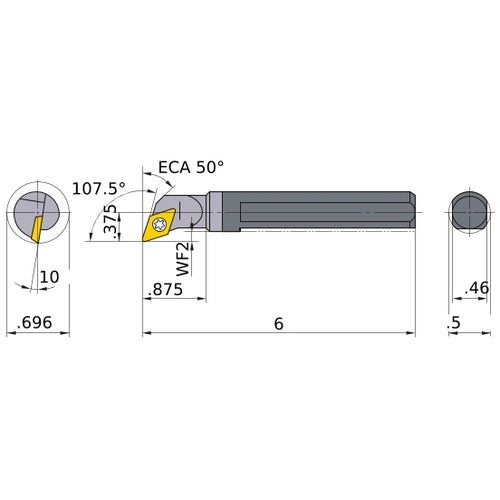 C-SDQCR-082 BORING BAR