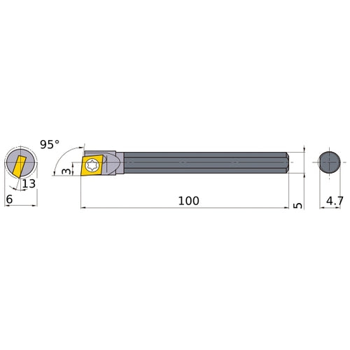 C05HSCLCR03 BORING BAR