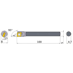 C05HSCLCR03 BORING BAR