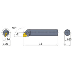 M-MWLNL-164-C BORING BAR