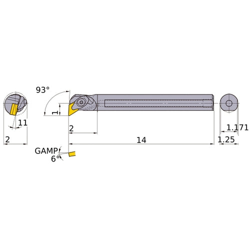 S-DDUNL-204-C BORING BAR
