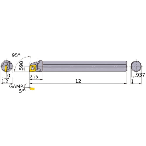 S-FSCLPL-163-C BORING BAR