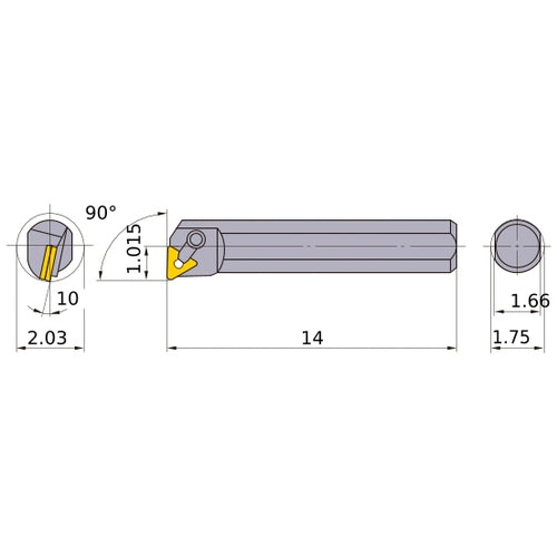 S-MTFNR-283X BORING BAR