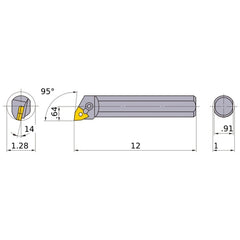 S-MWLNL-163 BORING BAR