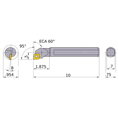 S-SCLCL-123 BORING BAR