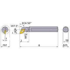 S-SDQCR-102 BORING BAR