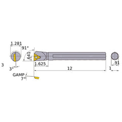 S-STFEL-163 BORING BAR