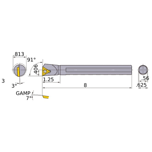 S-STFER-103 BORING BAR
