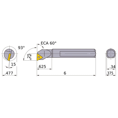 S-STUCR-062 BORING BAR