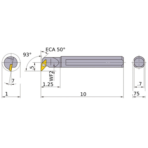 S-SVUCL-122 BORING BAR