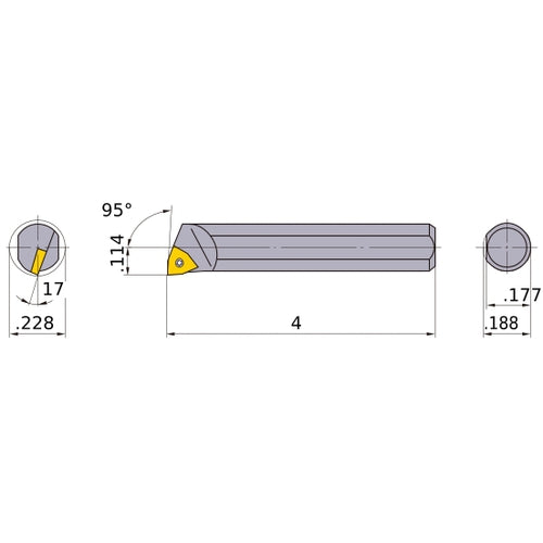 S-SWUCL-055 BORING BAR