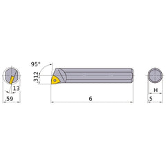 S-SWUCL-082 BORING BAR