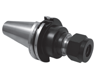 Toolholders  - CAT 50 DA Series Collet Chucks - Part # C50-10DA300-KB - Americas Industrial Supply