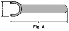 ER20M Spanner Wrench - Mini - Americas Industrial Supply