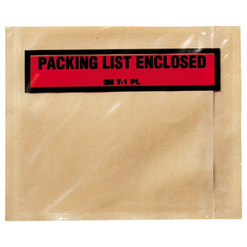 3M Top Print Packing List Envelope PLE-T1 4.5″ × 5.50″ - Americas Industrial Supply