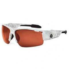 DAGR-YT COPPER LENS SAFETY GLASSES - Americas Industrial Supply