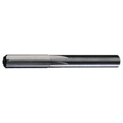 3/32 STR / RHC Solid Carbide Solid Carbide Straight Shank Straight Flute Reamer - Bright - Exact Industrial Supply