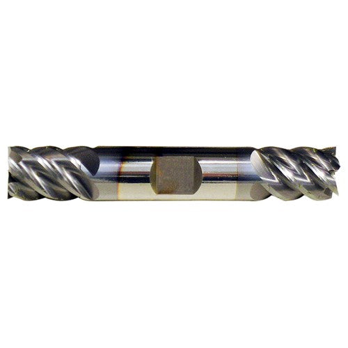 ‎3/8″ × 3/8″ × 1/2″ × 2-1/2″ RHS / RHC Solid Carbide 5-Flute High-Performance End Mill - TiAlN - Exact Industrial Supply