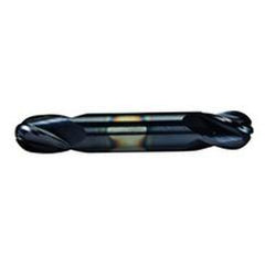 1/2" Dia. - 3" OAL - AlTiN CBD - Ball End DE EM-4 FL - Americas Industrial Supply